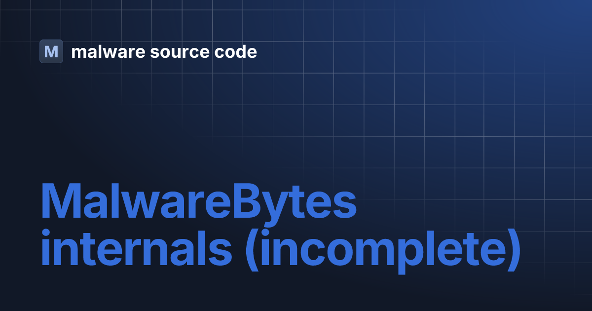 malwaresourcecode.com